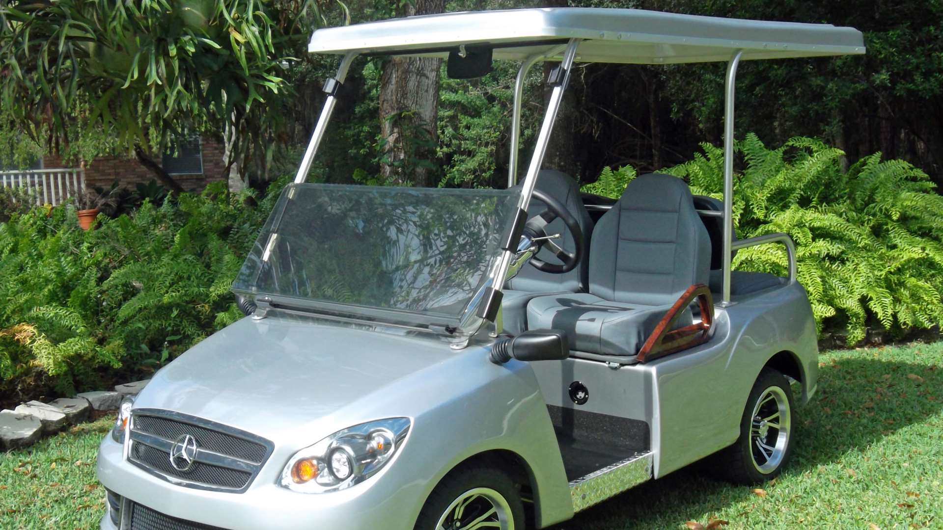 mercedes golf cart