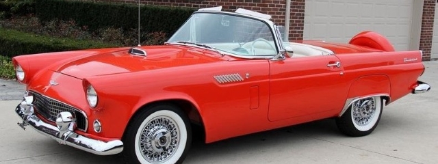 1956 FORD THUNDERBIRD CONVERTIBLE FOR SALE